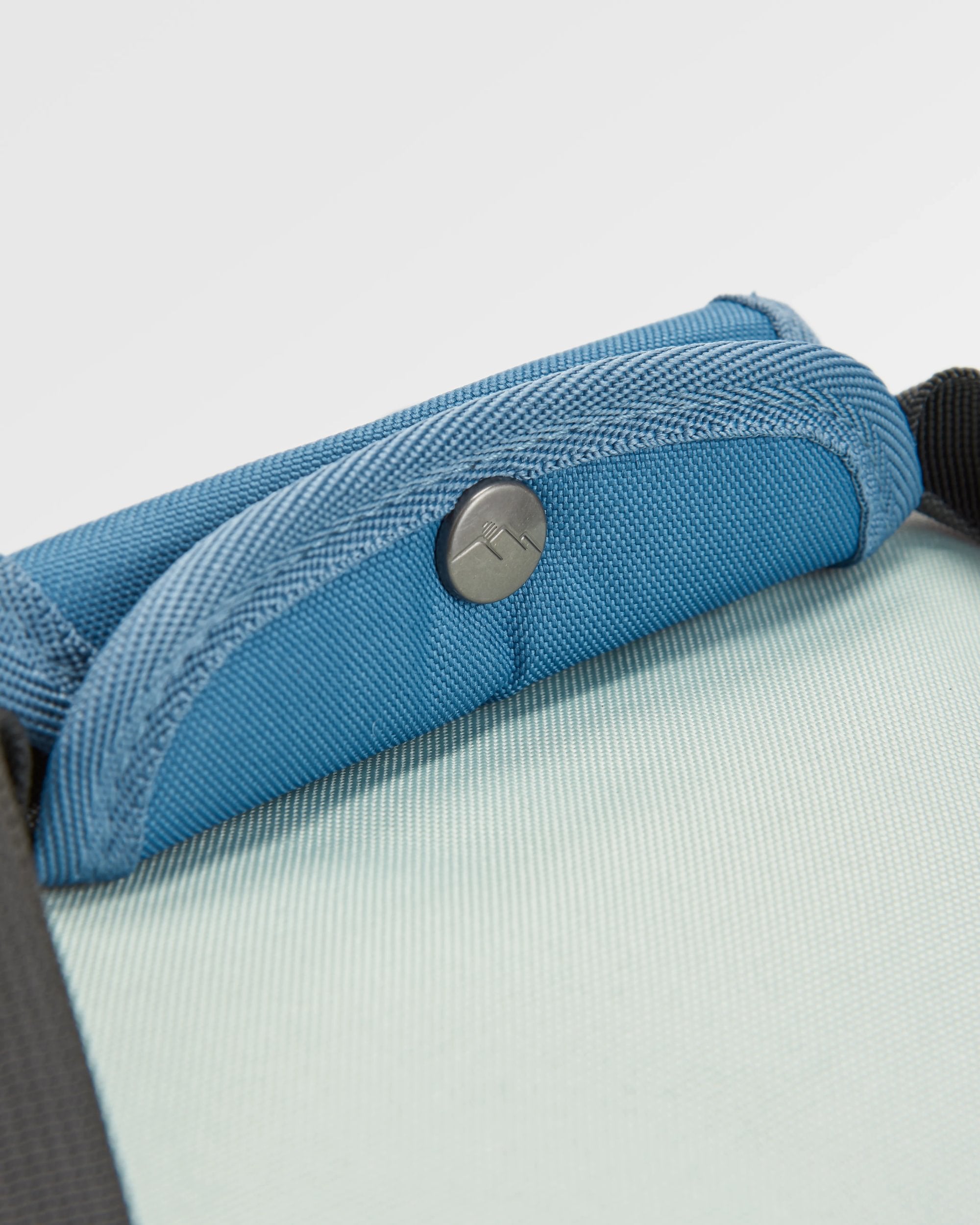 Boondocker Recycled 30L Duffel - Rich Navy/Surf Spray/Moonlight Blue - Flatlay