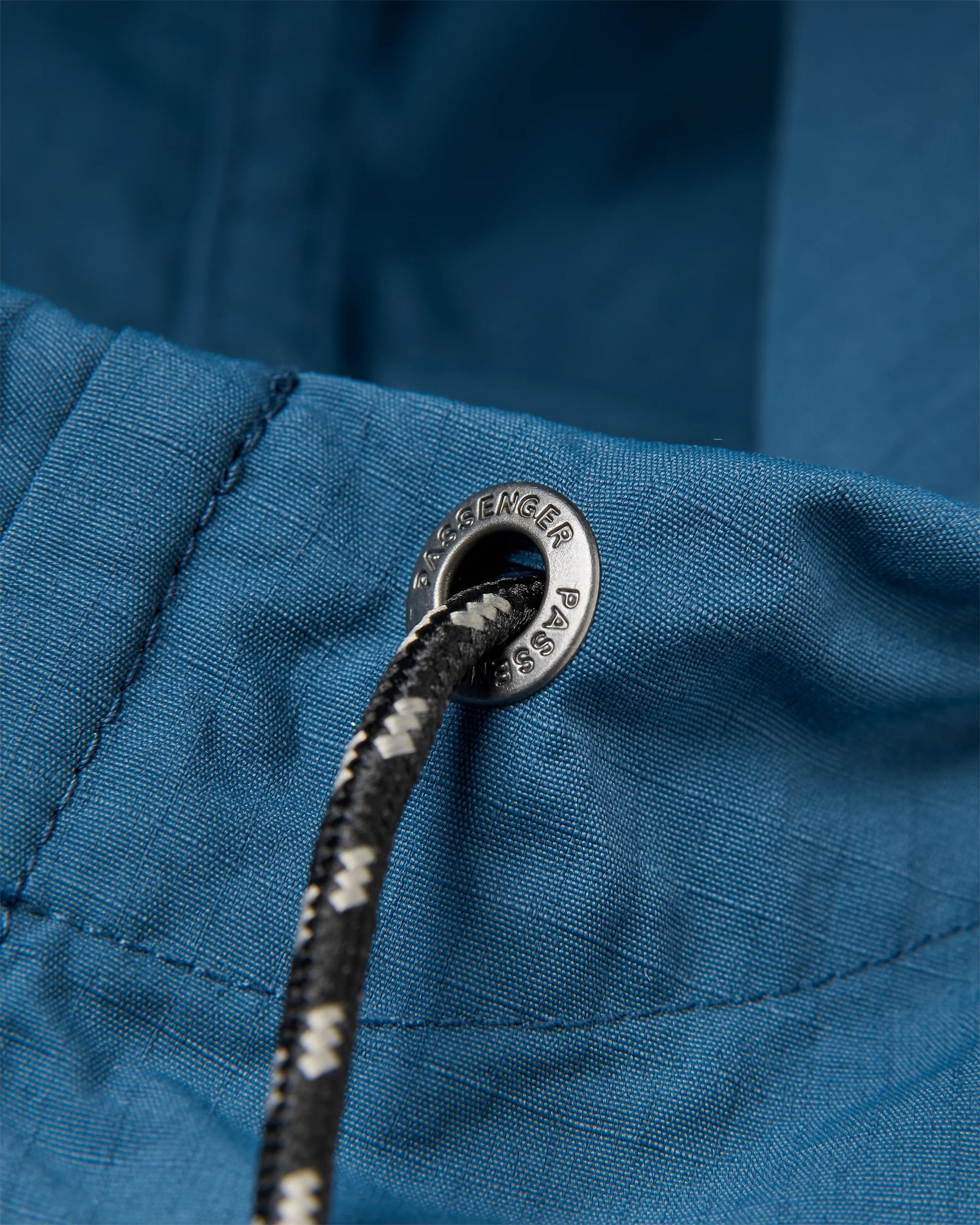 Seek Out Water Resistant Anorak - Dark Denim - Flatlay