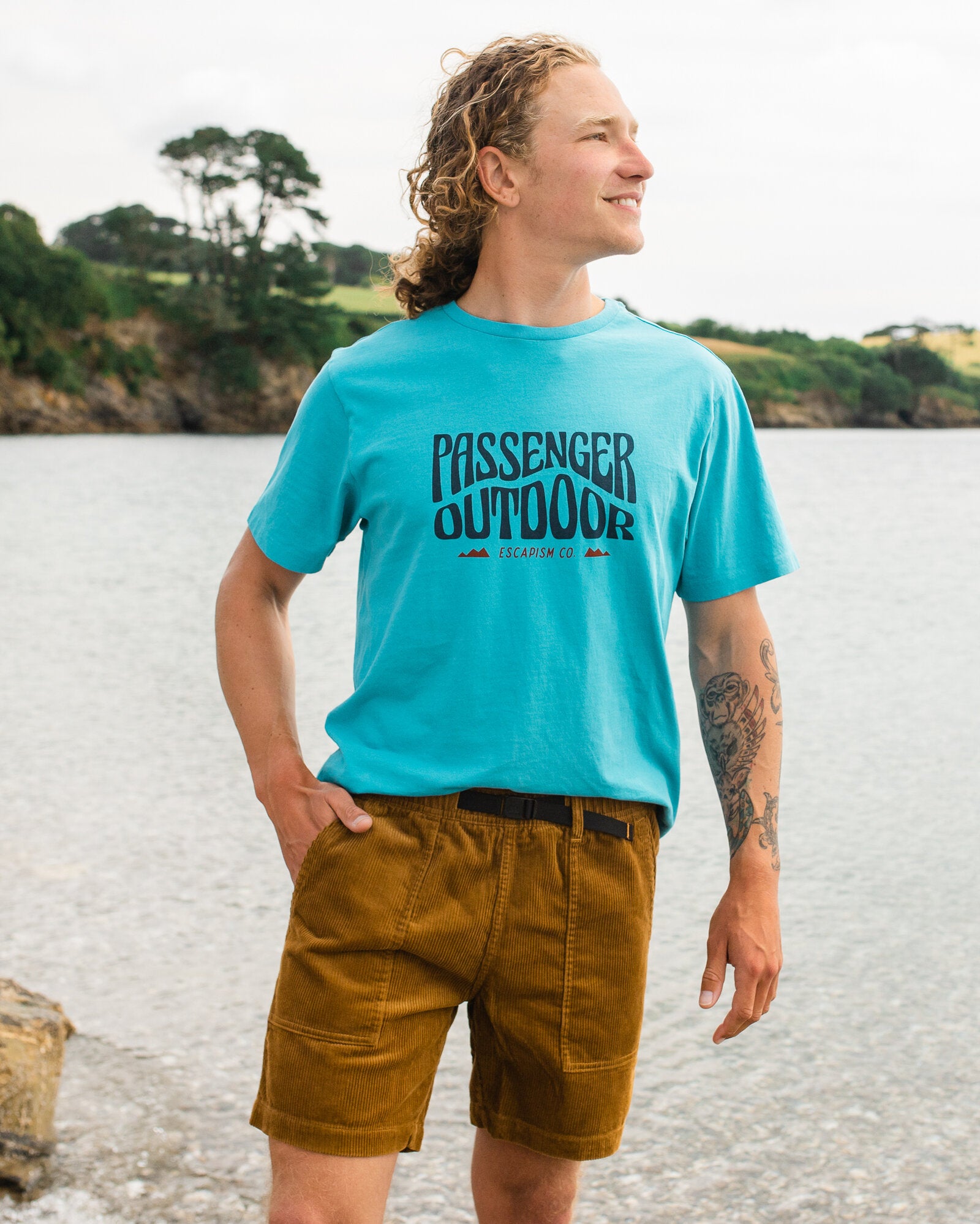 Topanga Cord Short - Tapenade - Lifestyle