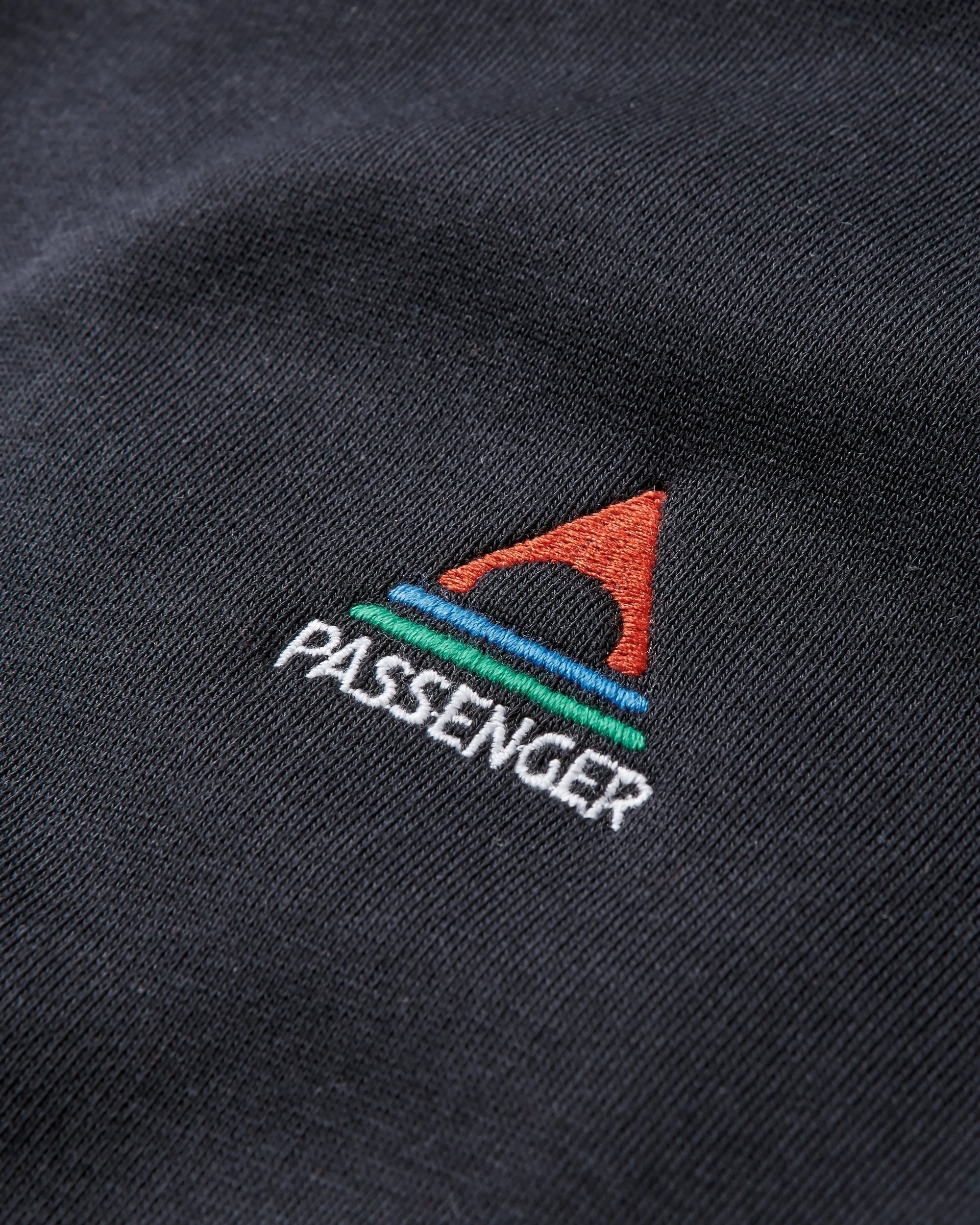 Vita Organic Cotton Hoodie - Black - Flatlay