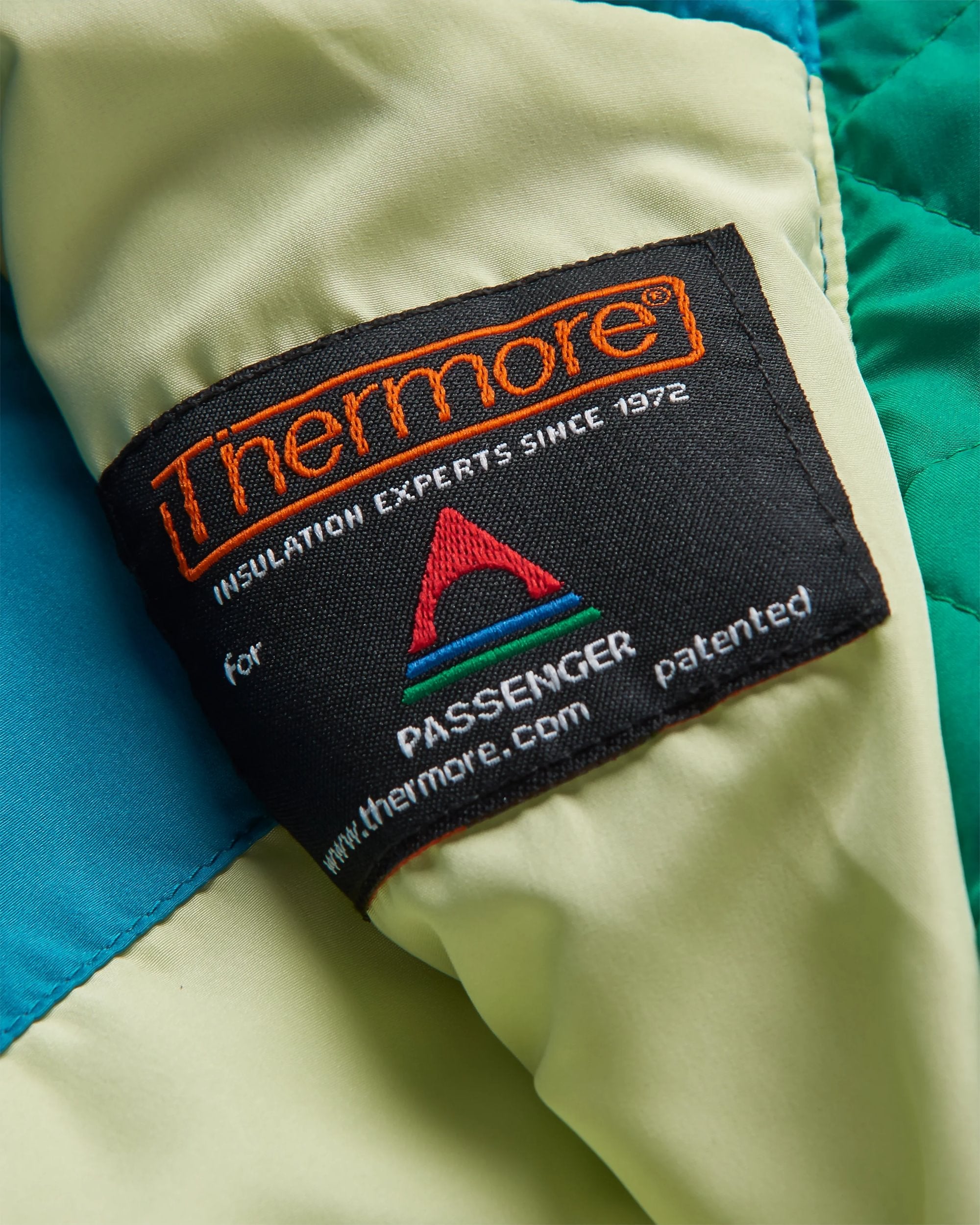 Trace Recycled Thermore® Insulated Jacket - Greenlake - Flatlay