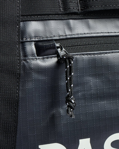 Roamer Recycled 60L Duffel Bag - Phantom Black - Flatlay