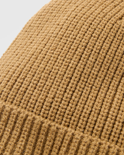 Compass Beanie - Biscuit - Flatlay