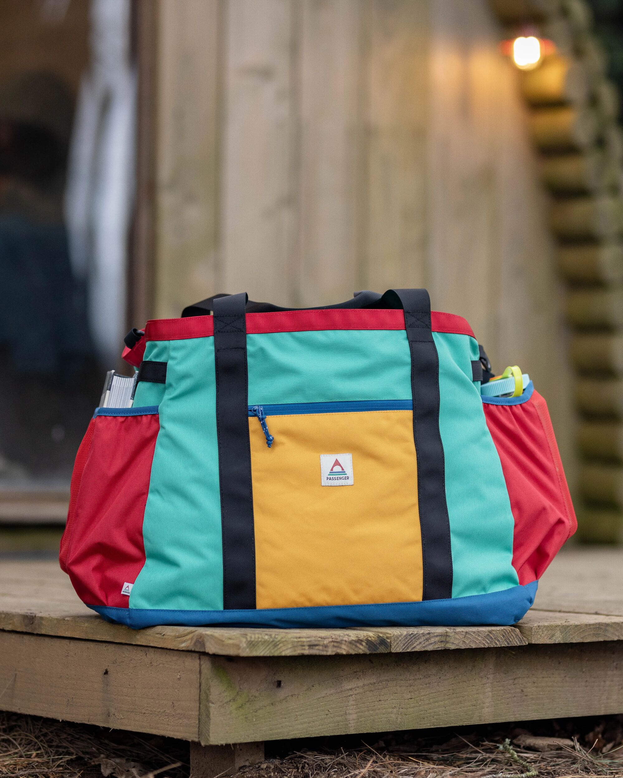 Sojourn Gear Tote 48L - Multi Primary - Lifestyle