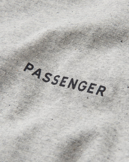 Made To Roam Recycled Cotton T-Shirt - Grey Marl