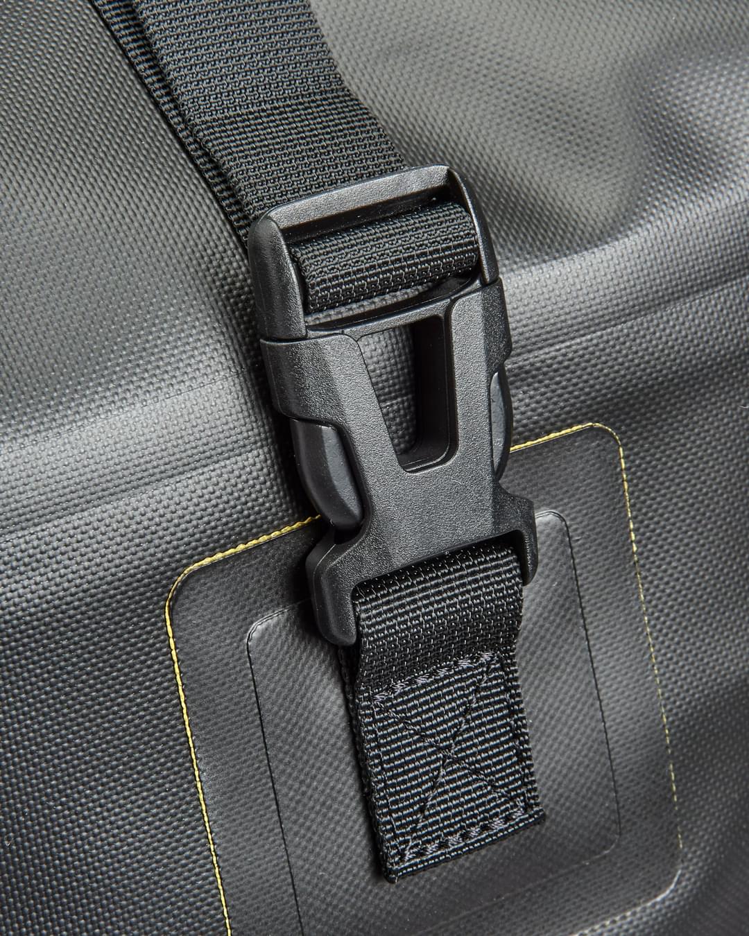 Tide 25L Recycled Dry Bag Backpack - Black - Flatlay