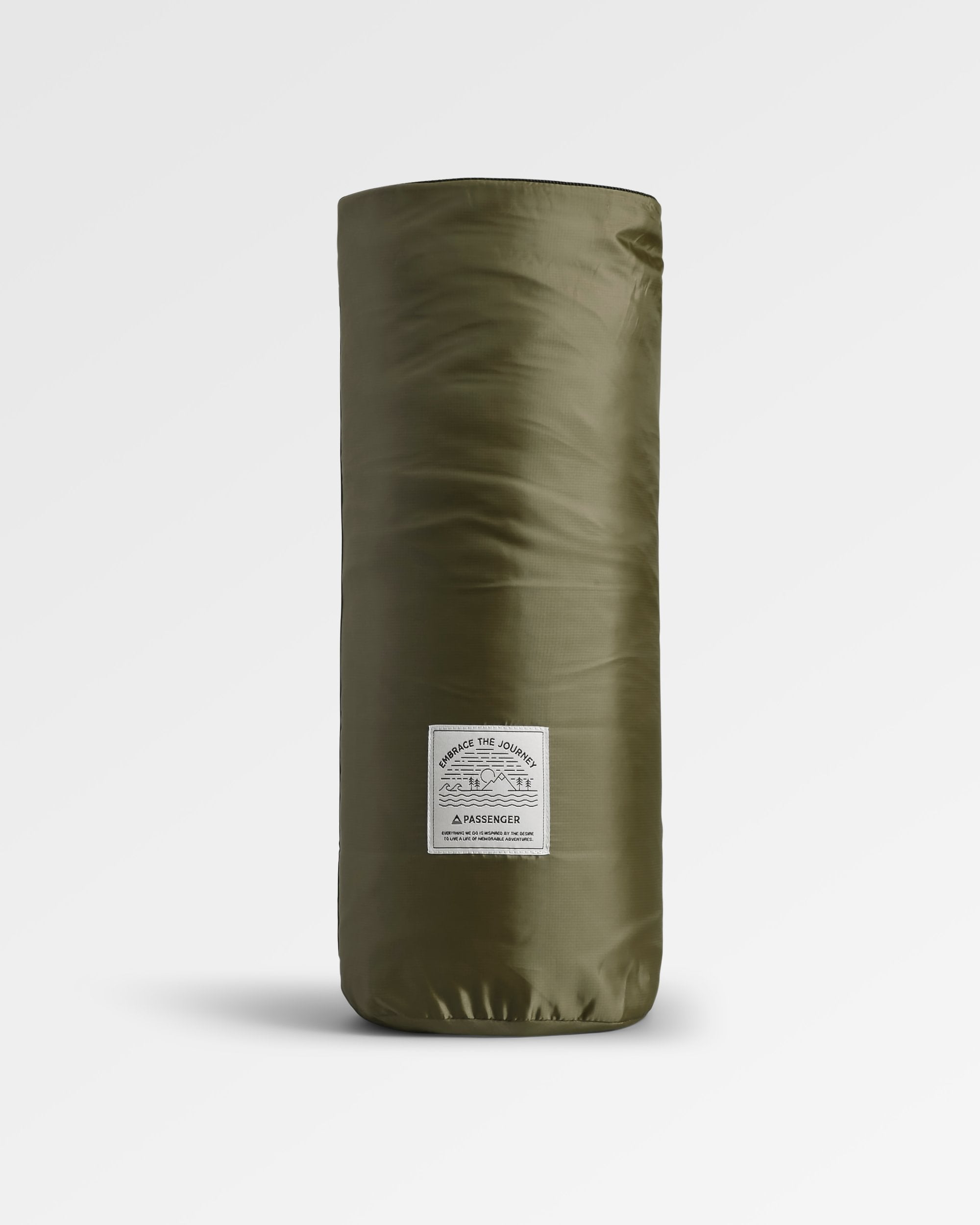 Travel Recycled Ripstop Blanket - Khaki - Flatlay