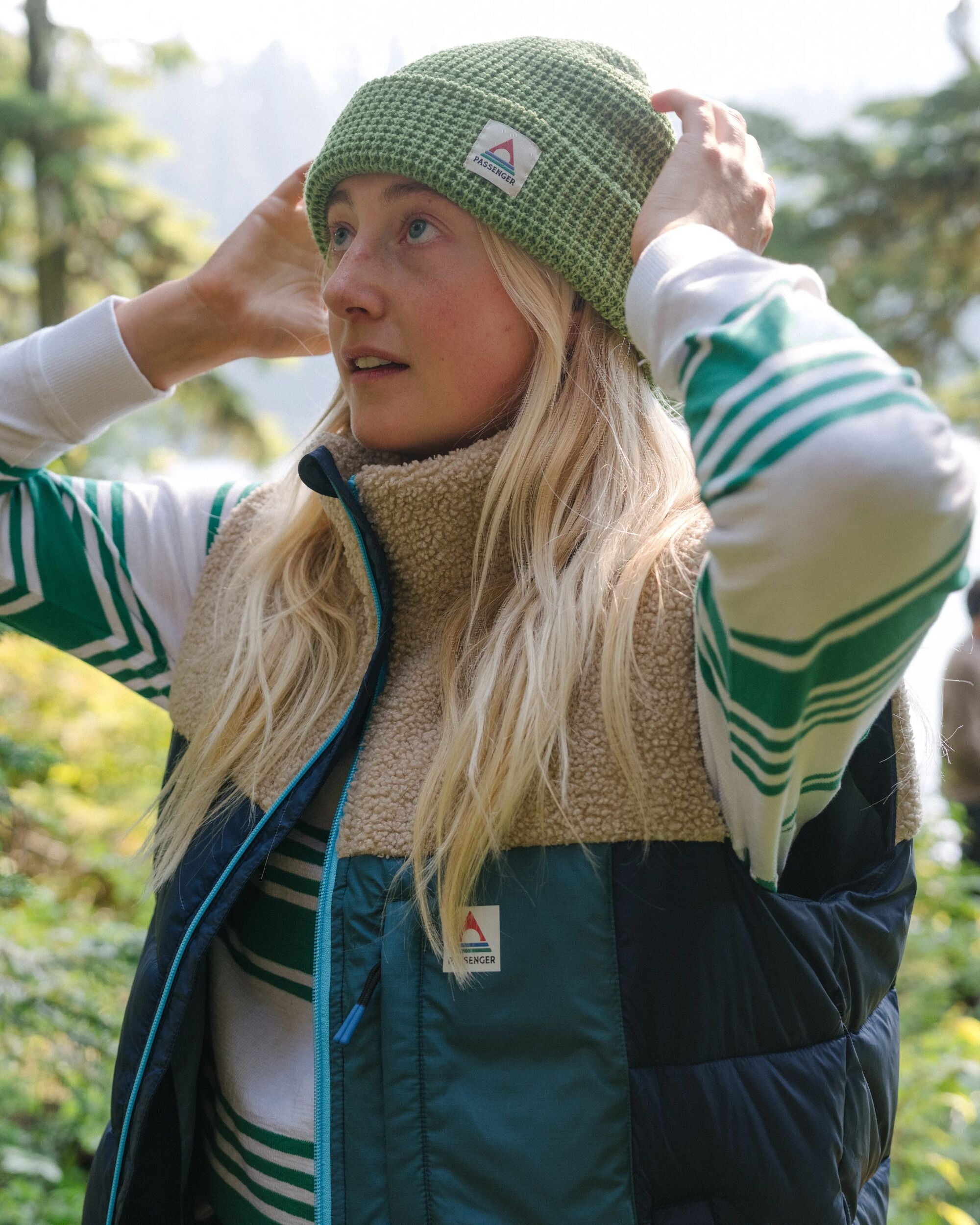 Inspire Recycled Insulated Gilet - Rich Navy - Lifestyle