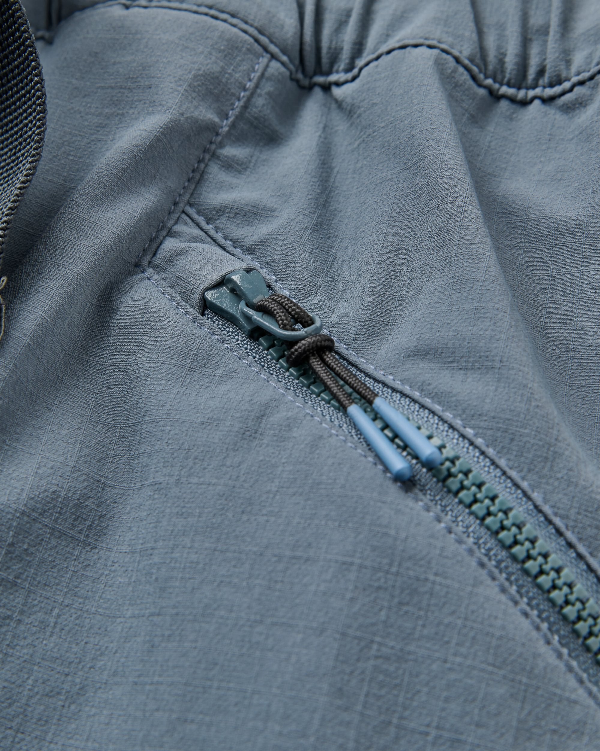 Stride Recycled Active Trail Short - Storm Grey - Flatlay