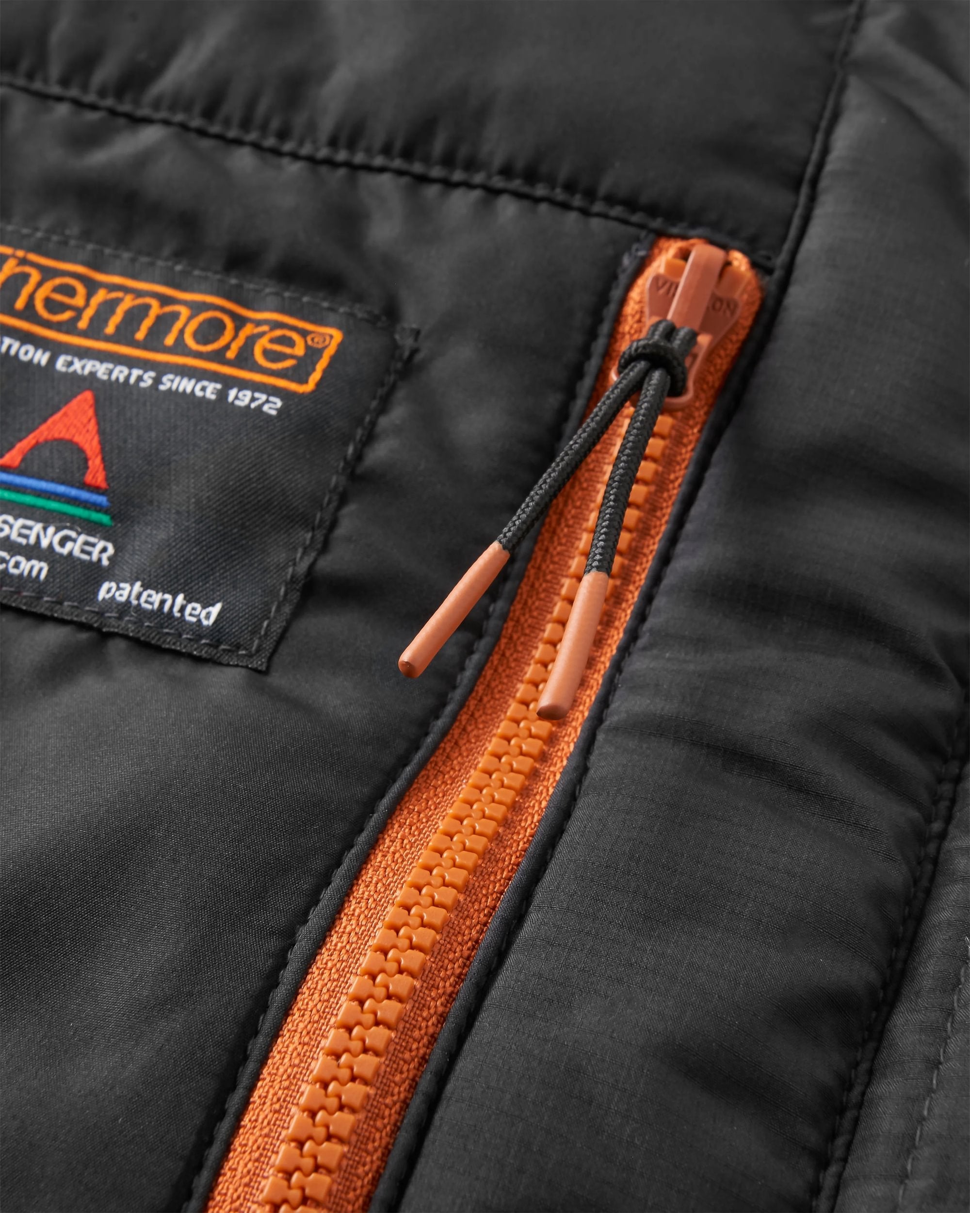 Shasta Lightweight Recycled Thermore® Insulated Gilet - Black - Flatlay