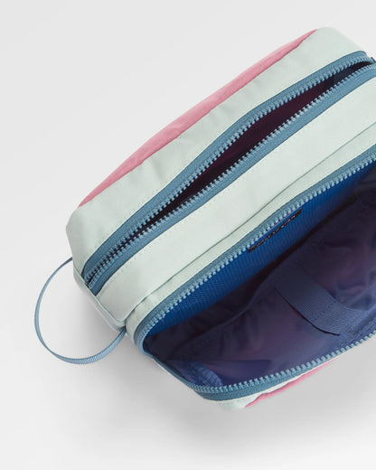 Travel Recycled Wash Kit - Pink Haze Multi - Flatlay
