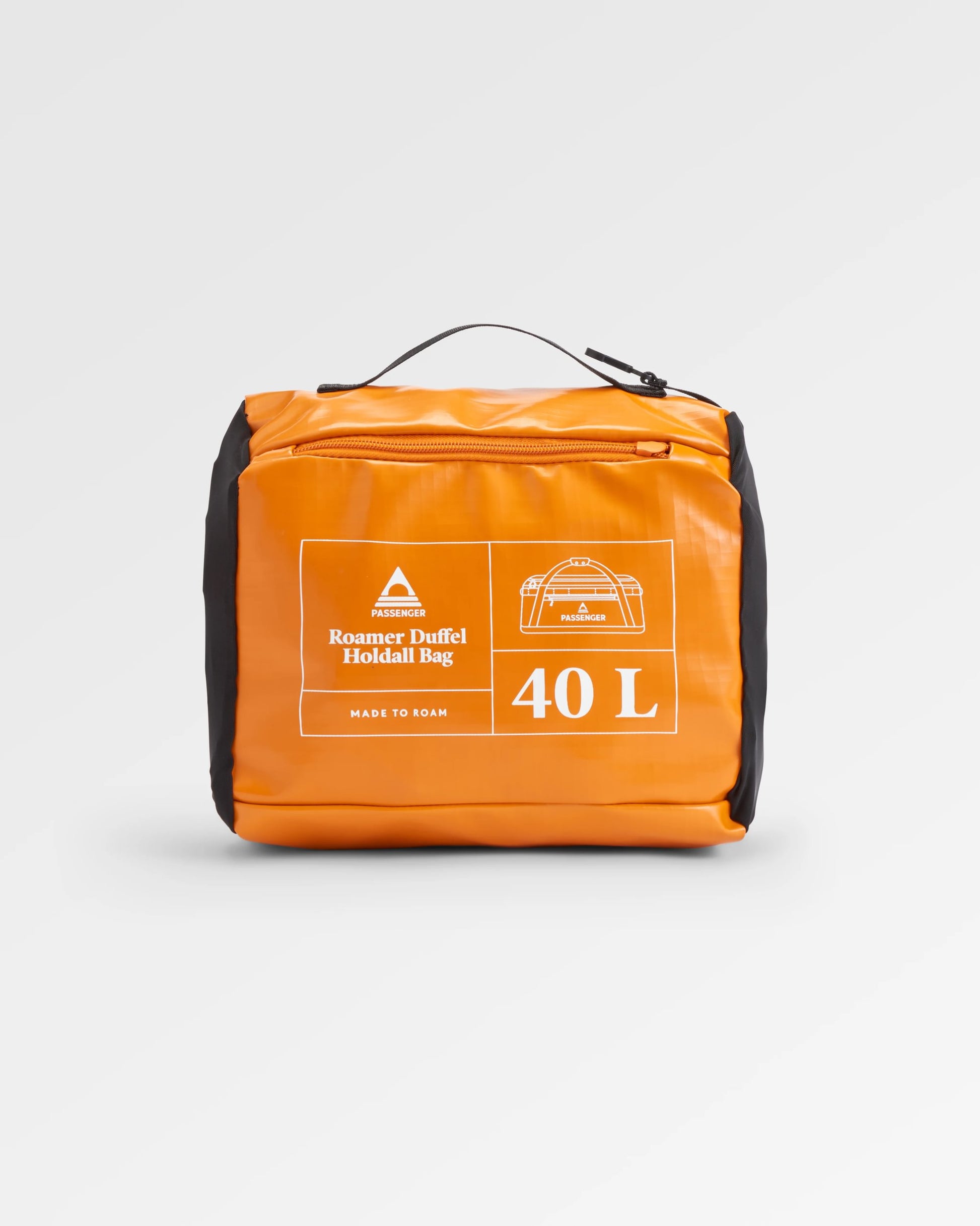 Roamer Recycled 40L Duffel Bag - Sunrise Orange