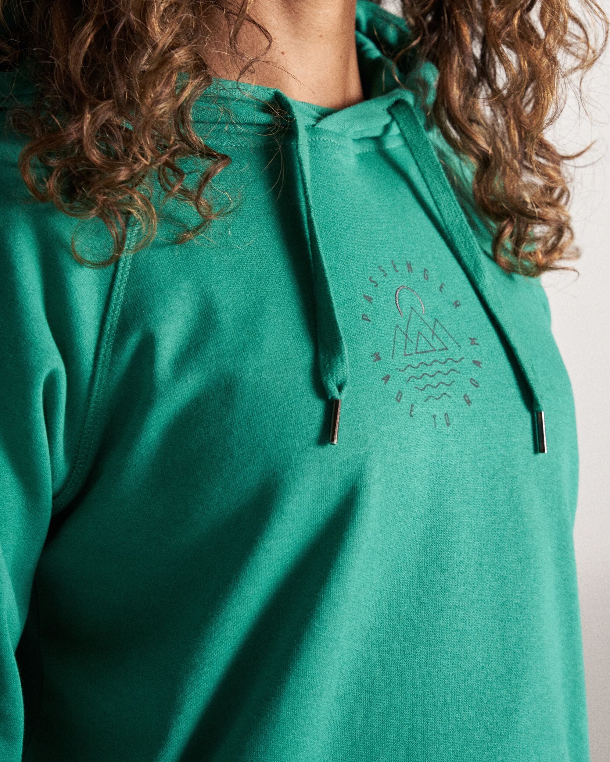 Remote Recycled Cotton Hoodie - Greenlake - Studio Model