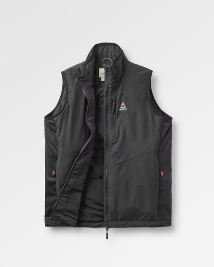 Shasta Lightweight Thermore® Insulated Gilet - Black - Flatlay