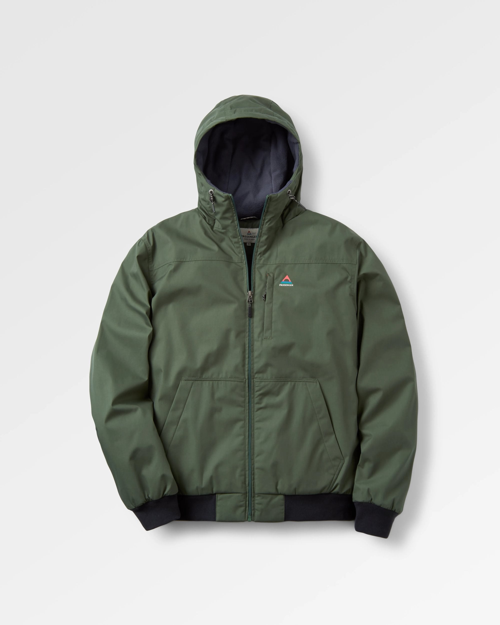 Bundoran Recycled Jacket - Fir Tree - Flatlay