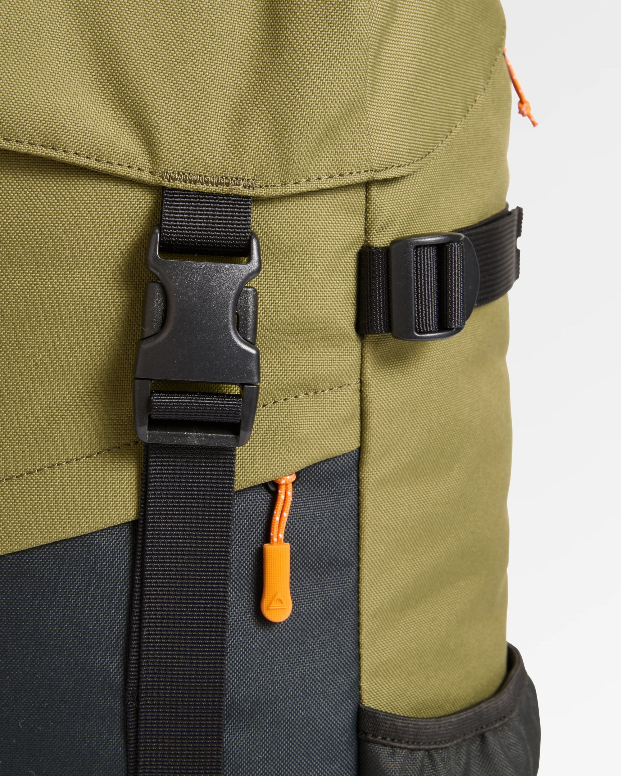 Boondocker 26L Backpack - Black/Khaki - Flatlay