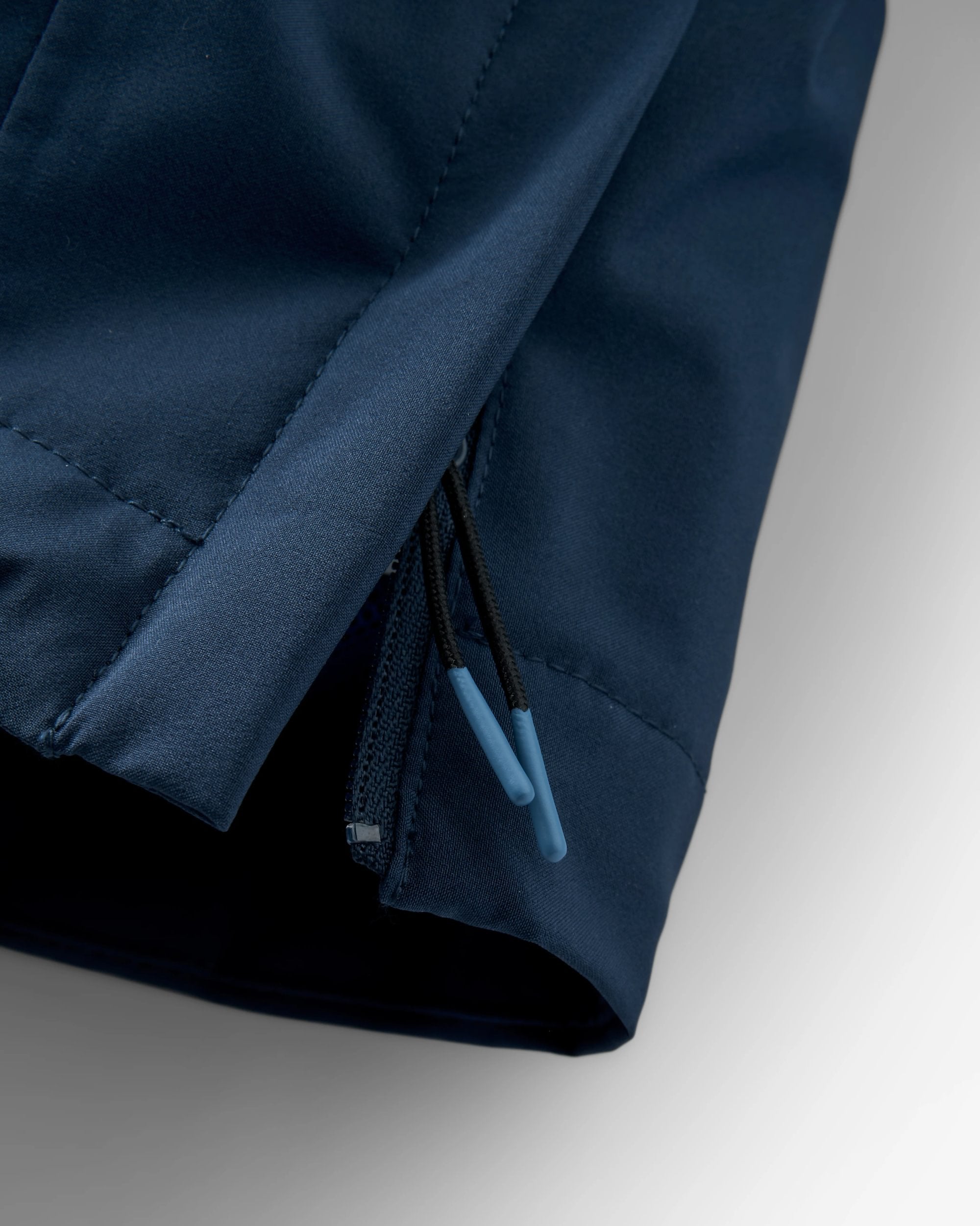 Diablo Recycled Waterproof Anorak - Azure Blue - Flatlay