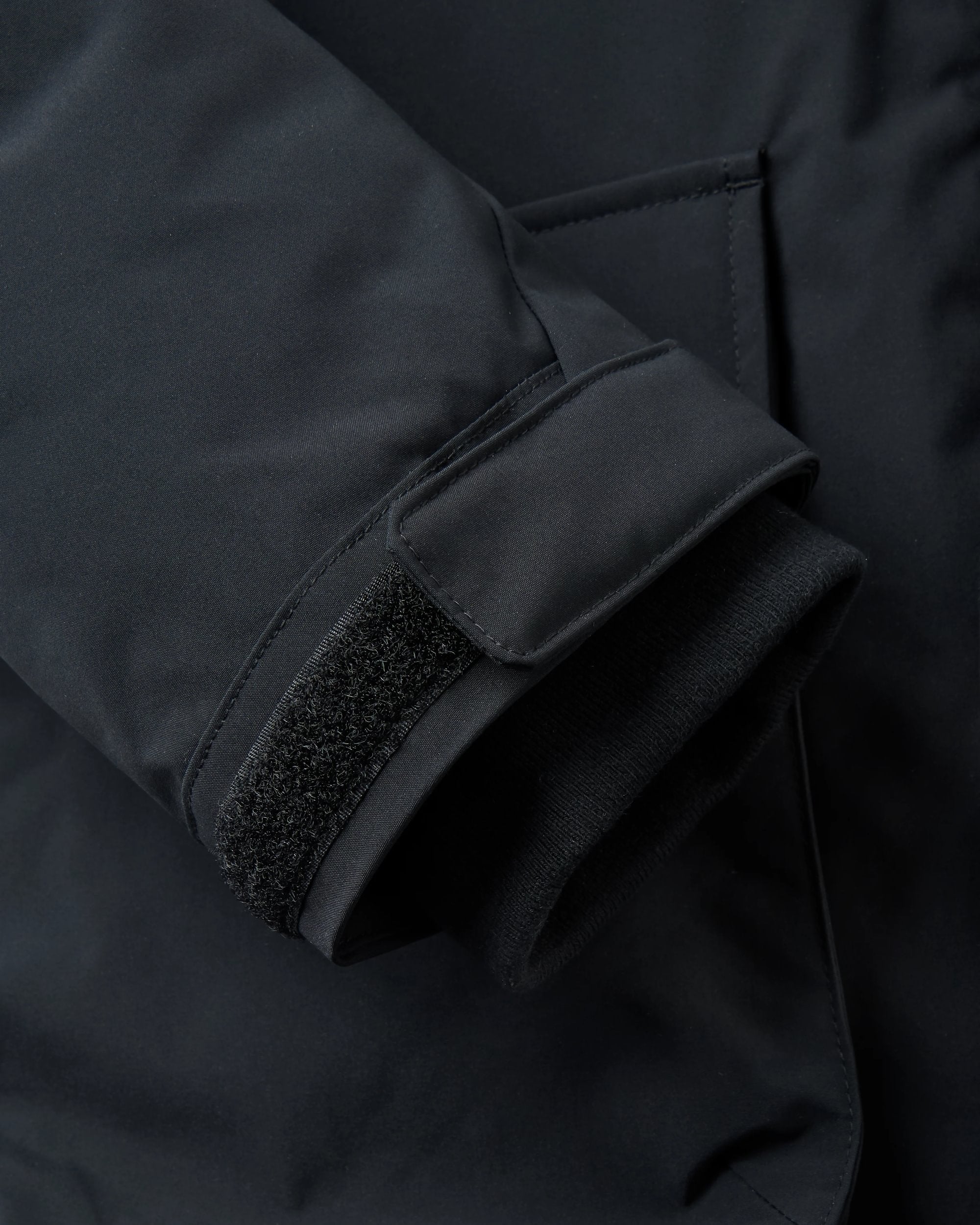 Baltic Recycled Insulated Parka - Black - Flatlay