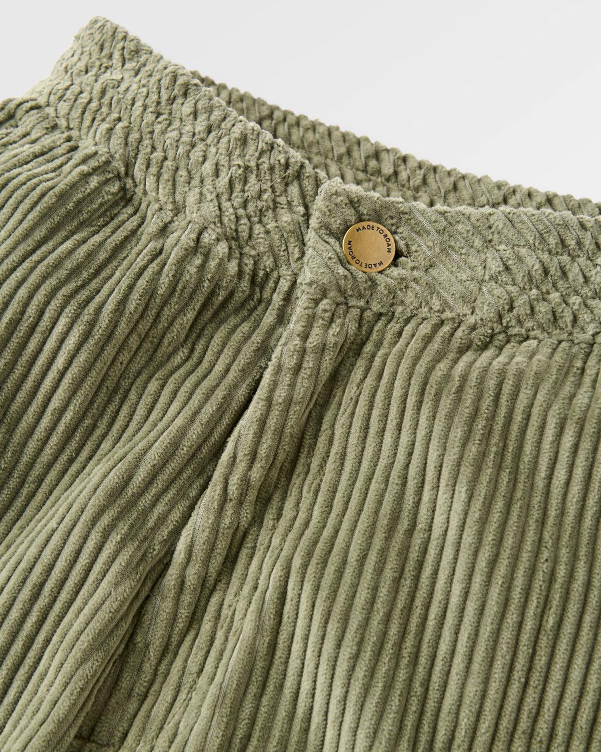 Bracken Lined Trouser - Dusty Olive - Flatlay