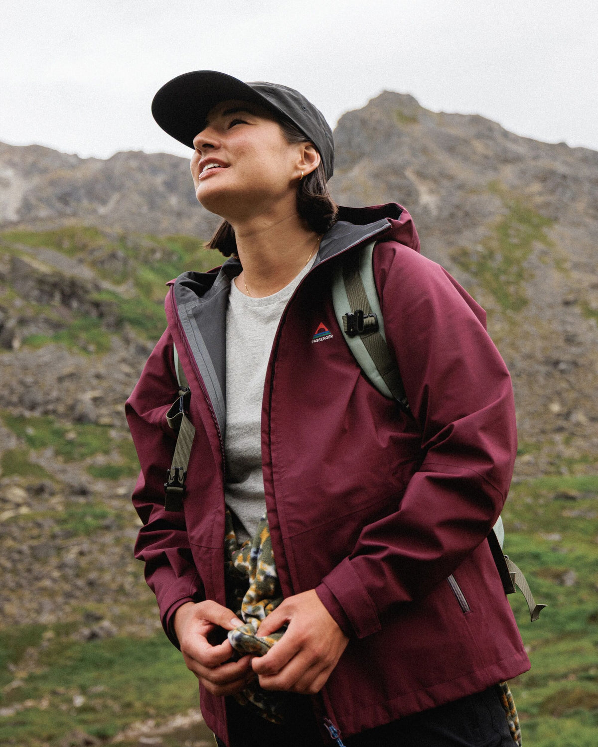 Five Element Waterproof Jacket - Fig - Lifestyle