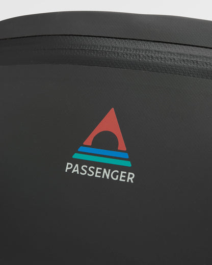 Tide Recycled Nylon Hip Pack - Black - Flatlay