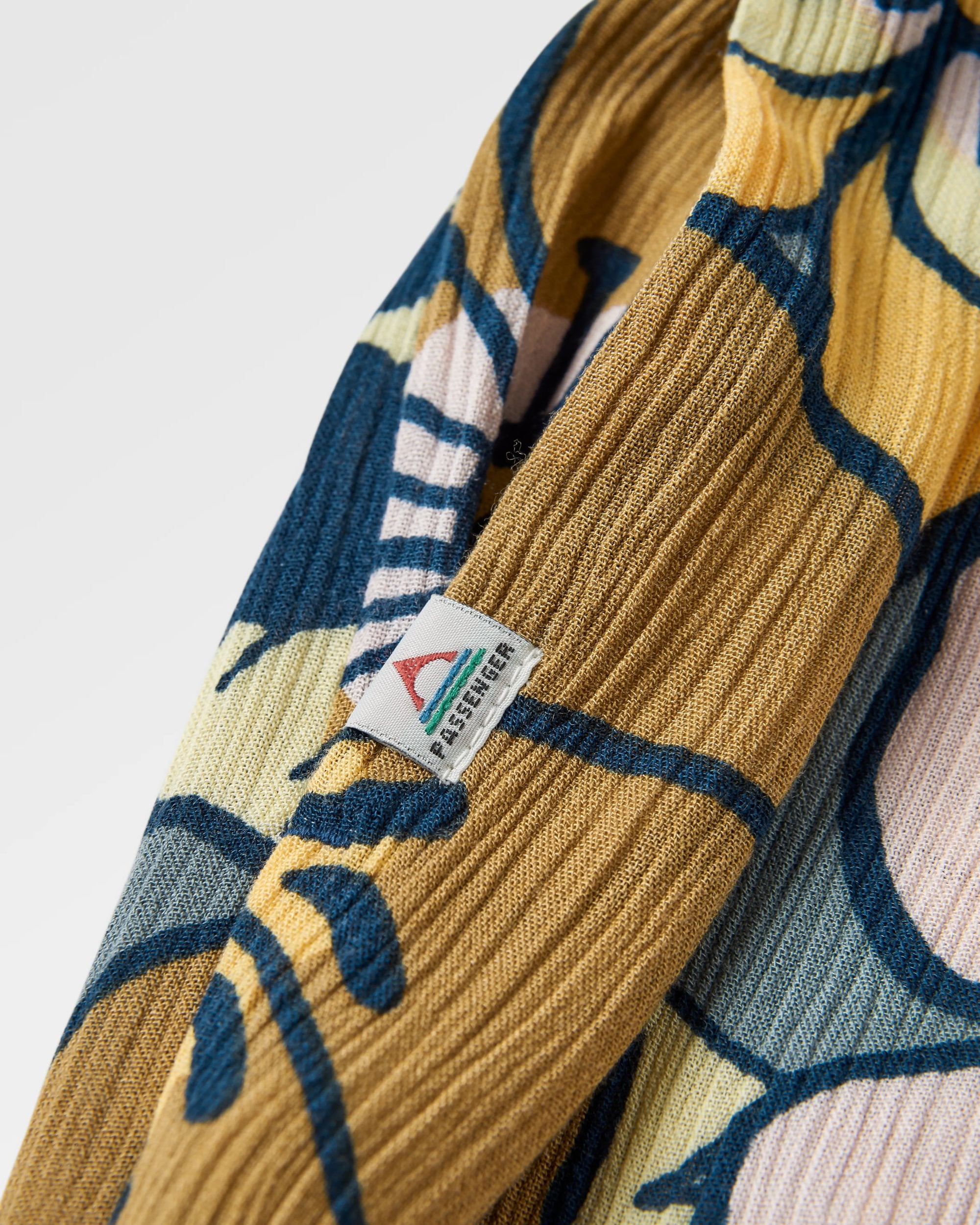 Thimbleberry Jumpsuit - Vintage Floral Sunlight - Flatlay