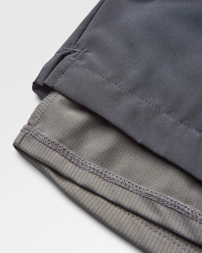 Sandune Trail Short - Charcoal - Flatlay