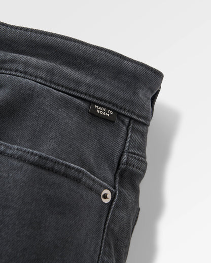 Farloche Organic Cotton Jeans - Black - Flatlay