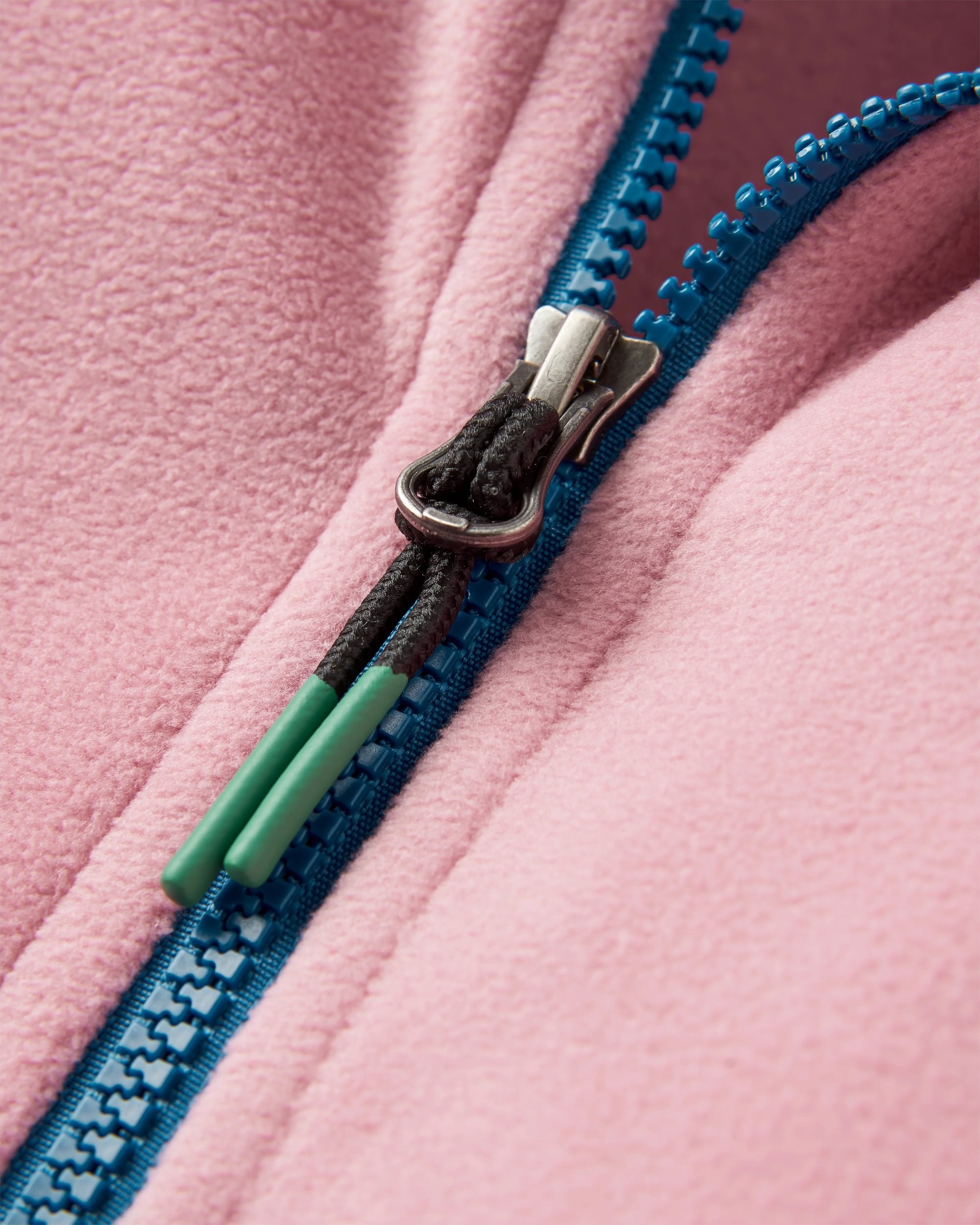 Ayla Recycled Micro Polartec® Fleece - Pink Haze - Flatlay