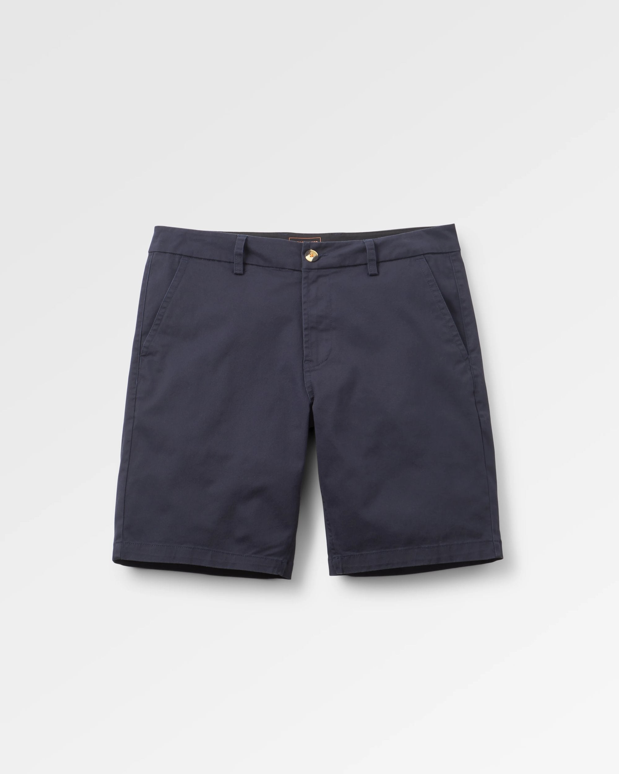 365 Organic Cotton Short - Deep Navy - Flatlay