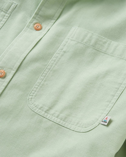 Backcountry Cord Light Shirt - Spearmint - Flatlay