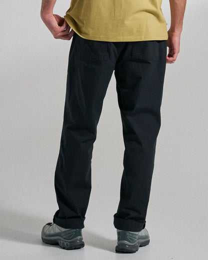 Kimmer Ripstop Cotton Trouser - Black - Studio Model