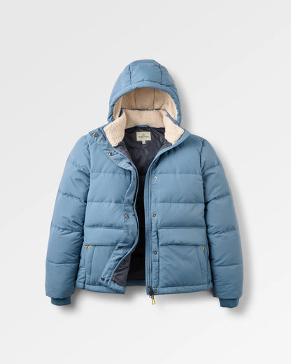 Nook Insulated Jacket - Stormy Blue - Flatlay