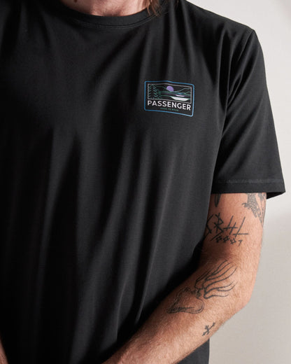 Roamer Men's Drirelease® Active T-Shirt - Black - Studio Model