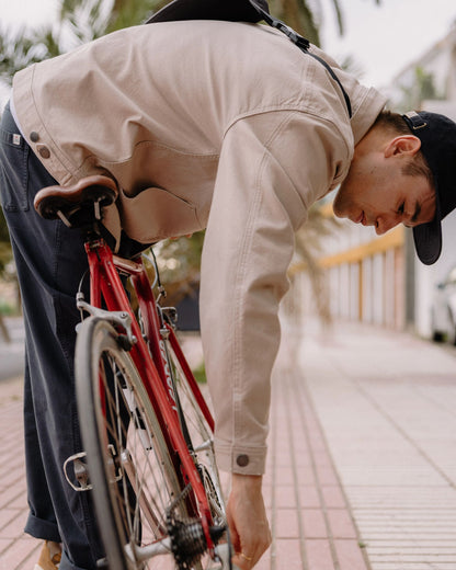 Vantage Canvas Jacket - Simply Taupe - Lifestyle