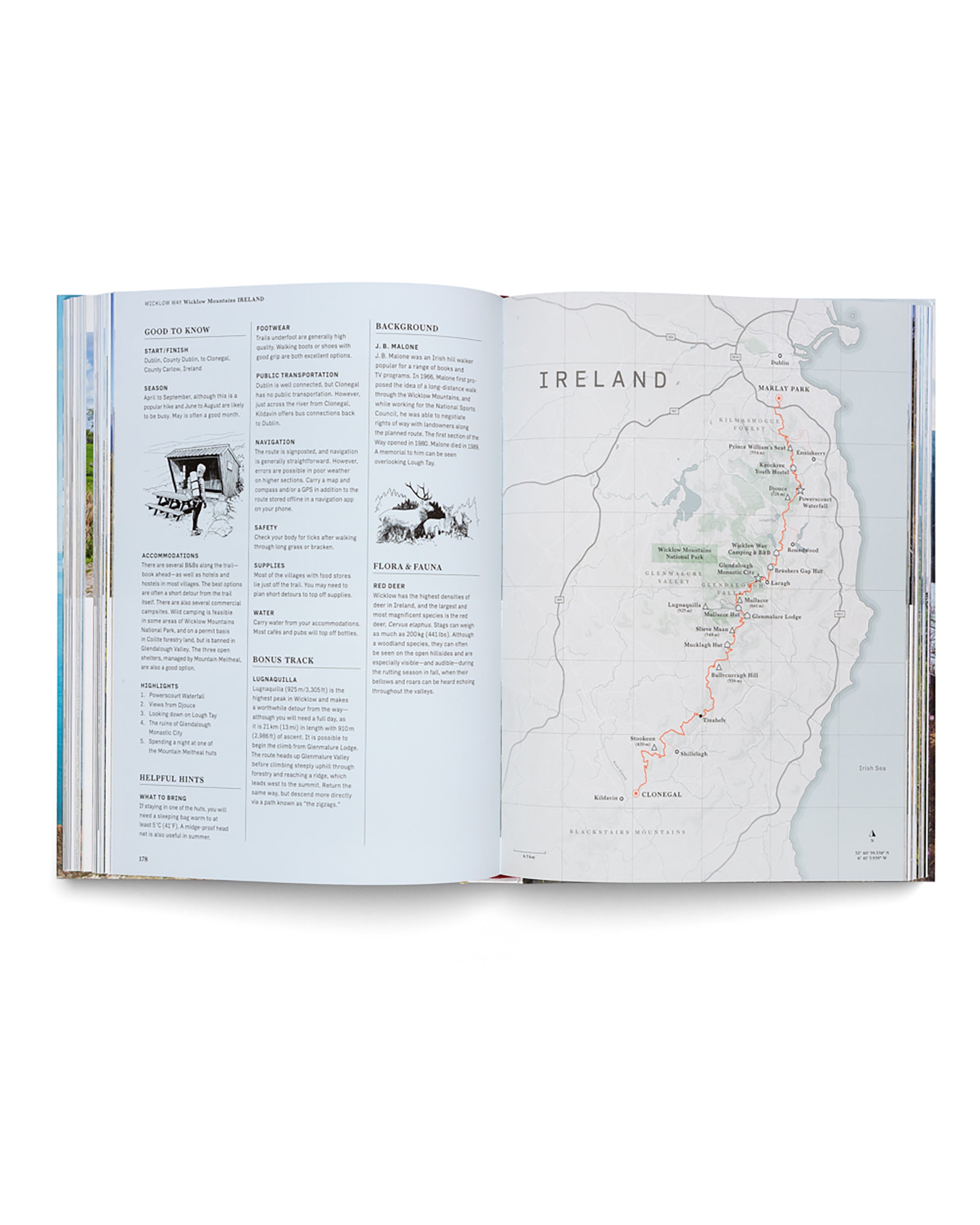 Wanderlust British & Irish Isles - Flatlay