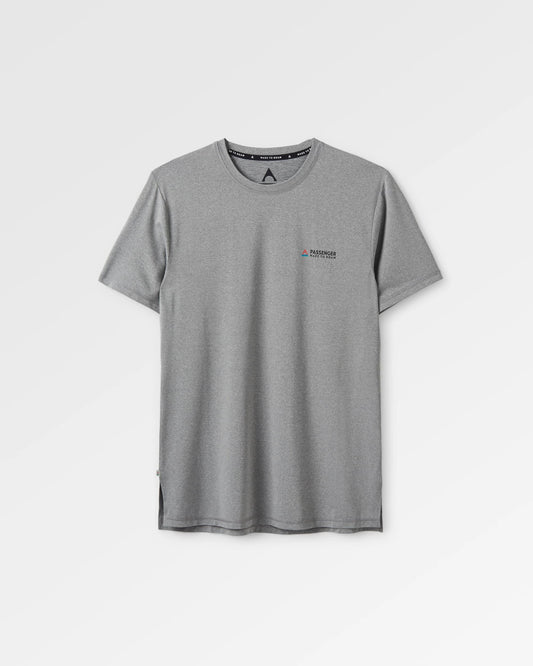 All Day Active Recycled T-Shirt Marl - Grey Marl