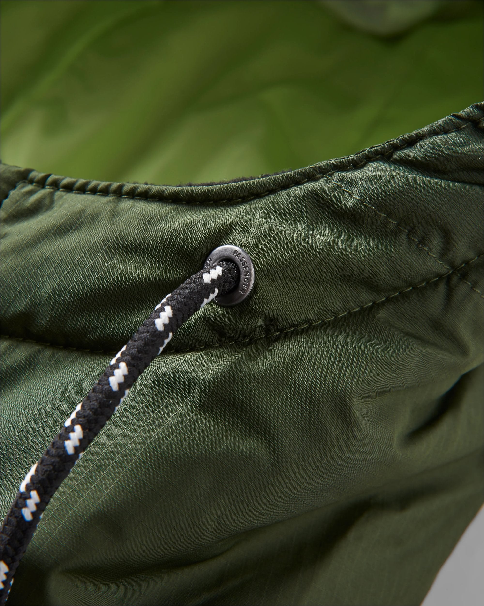 Ocean Recycled Insulated Anorak - Abstract Mountain Fir Tree - Flatlay