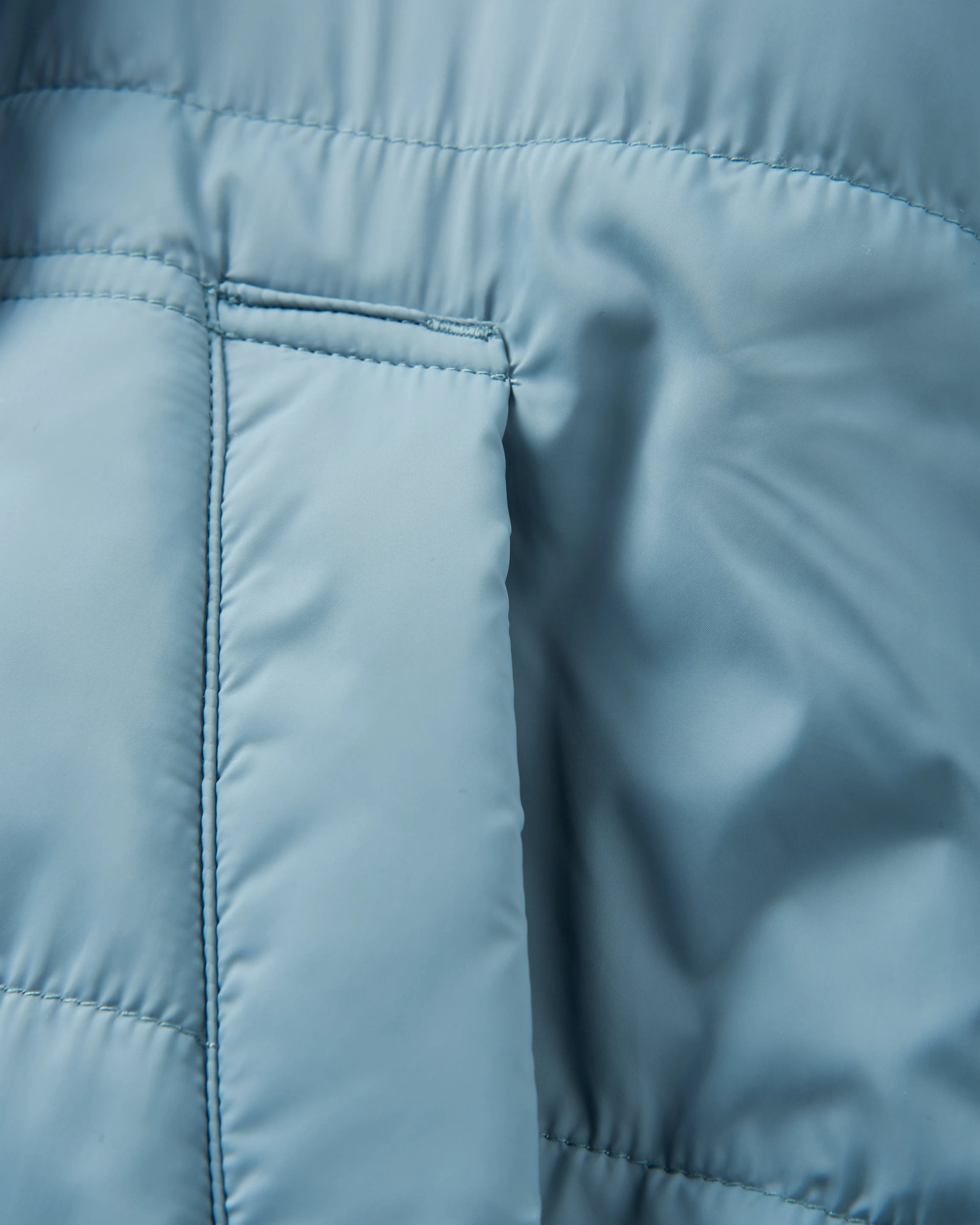 Flora Recycled Sherpa Lined Parka - Arctic - Flatlay