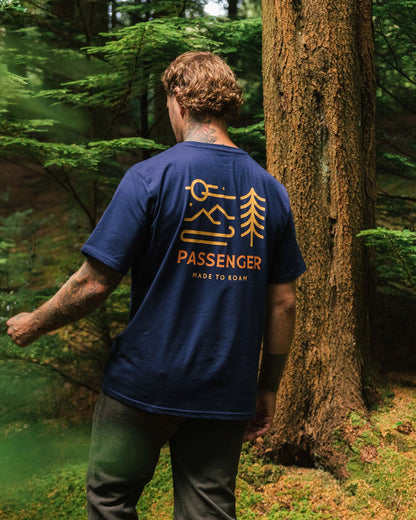 Phoenix Organic Cotton T-Shirt - Rich Navy - 