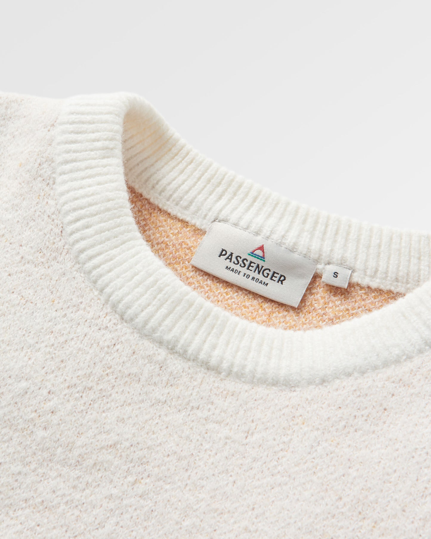 Vista Recycled Knitted Jumper - Off White