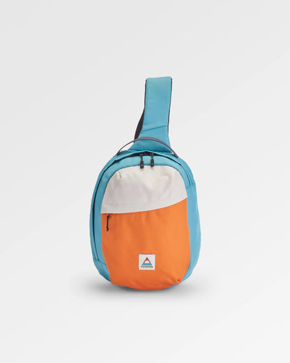 Boondocker Recycled Sling 8L - Arctic/Retro Orange - Flatlay