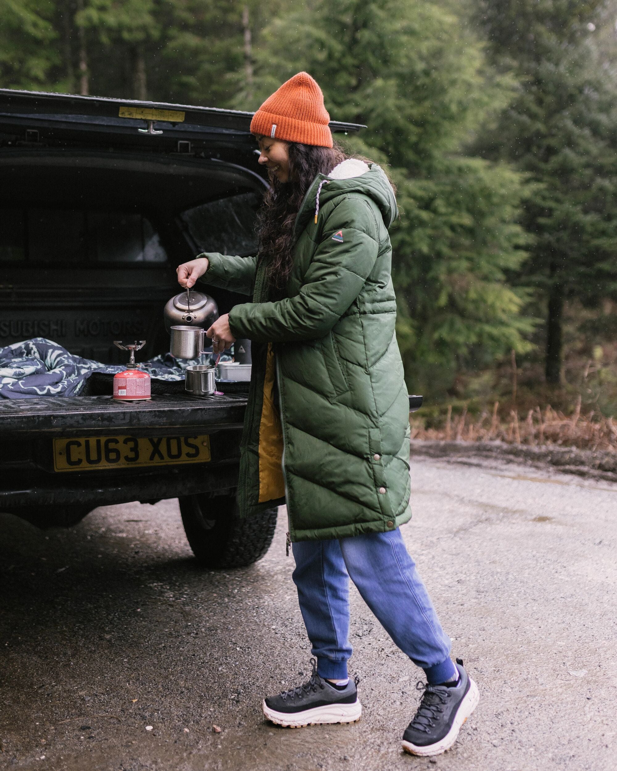 Kinsey Recycled Jacket - Fir Tree - Lifestyle