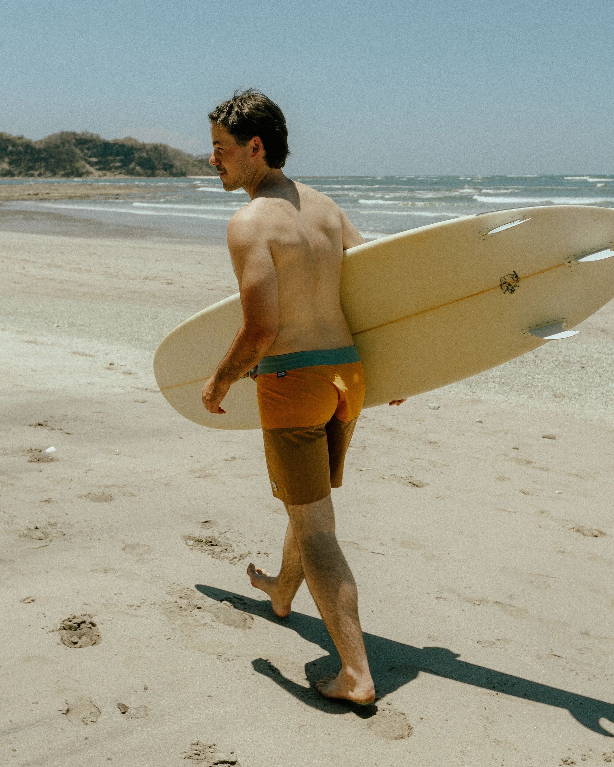 Cutback NetPlus® 17" Boardshort - Spruce Yellow/Toffee - Lifestyle