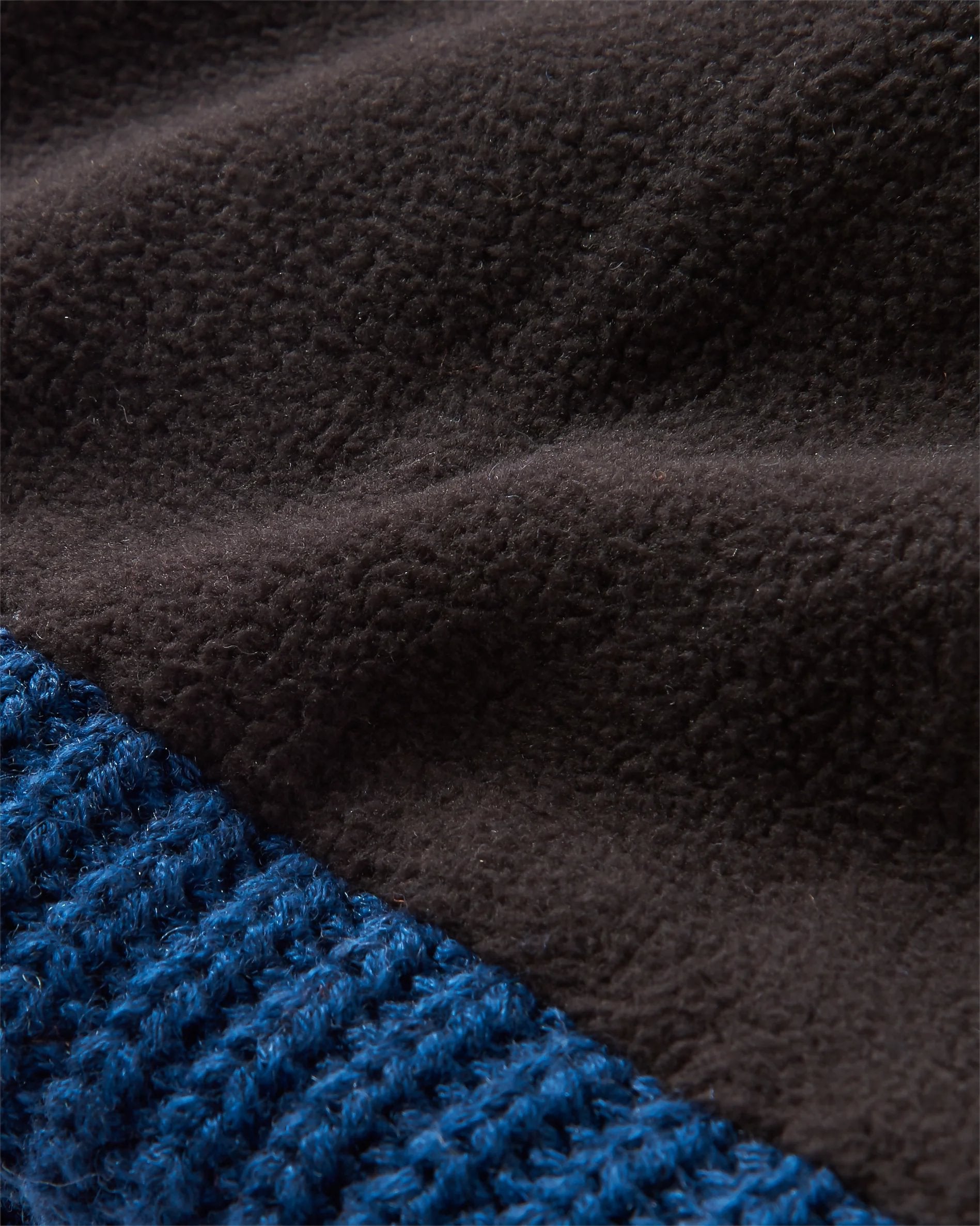 Beechwood Fleece Lined Recycled Beanie - Tidal Blue - Flatlay