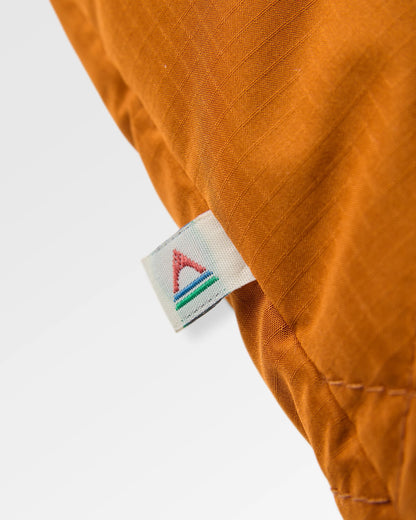 Oceanic Recycled Insulated Anorak - Black/Retro Orange  - Flatlay