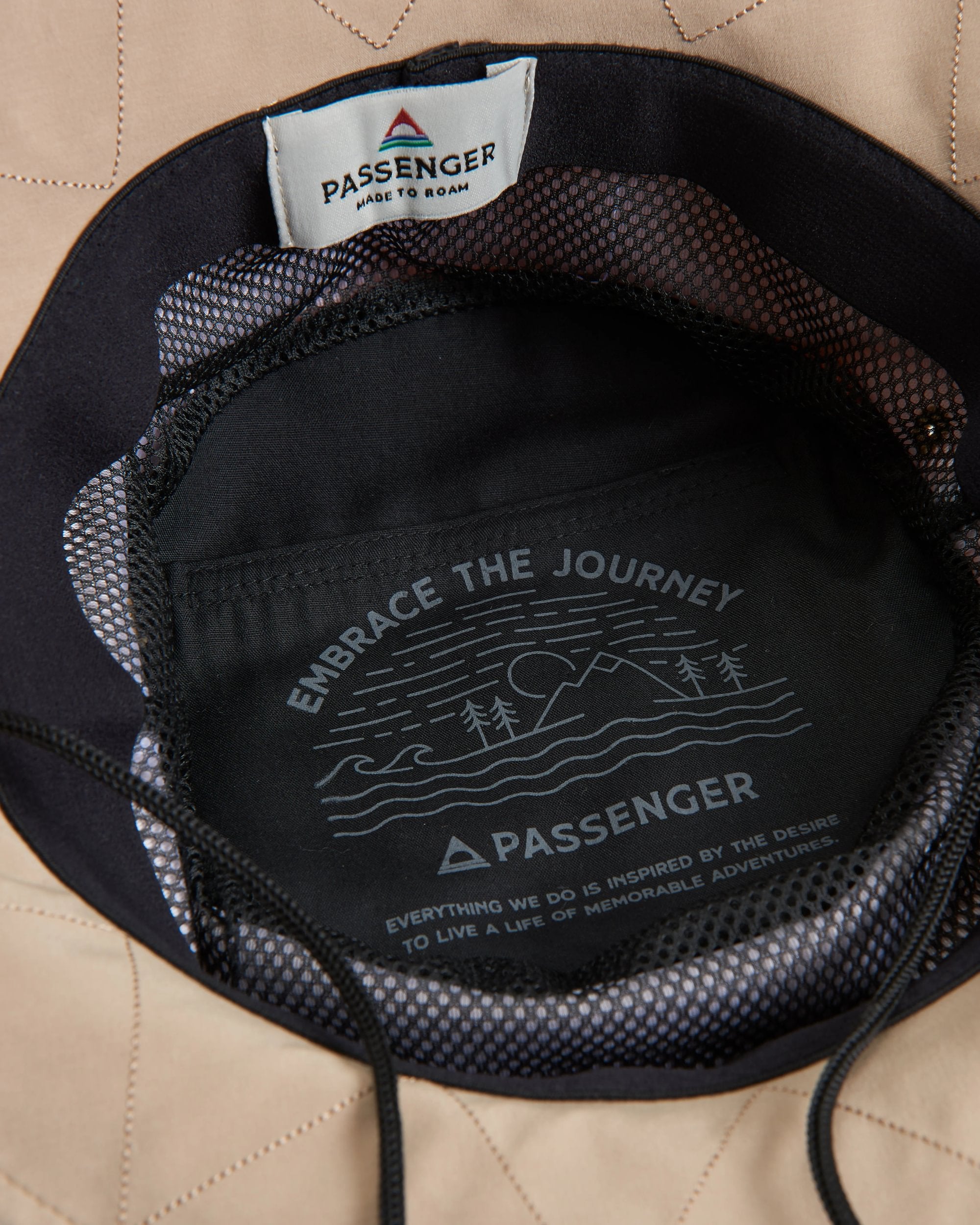 Trail Bucket Hat - Chinchilla Brown - Flatlay