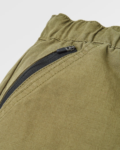 Rif-Raf Organic Cotton Ripstop Trouser - Khaki - Flatlay