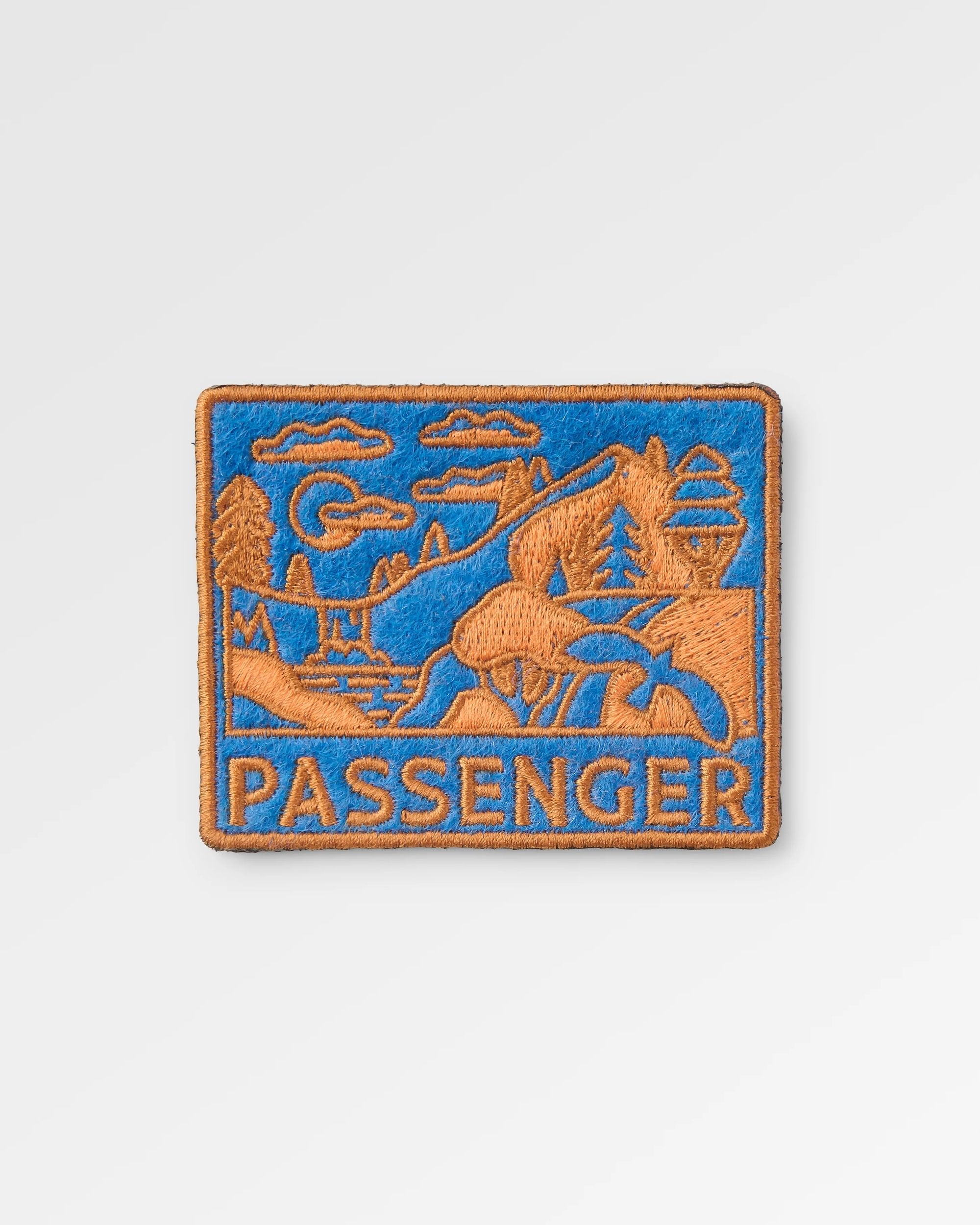 Roam Slow Patch - Tidal Blue - Flatlay