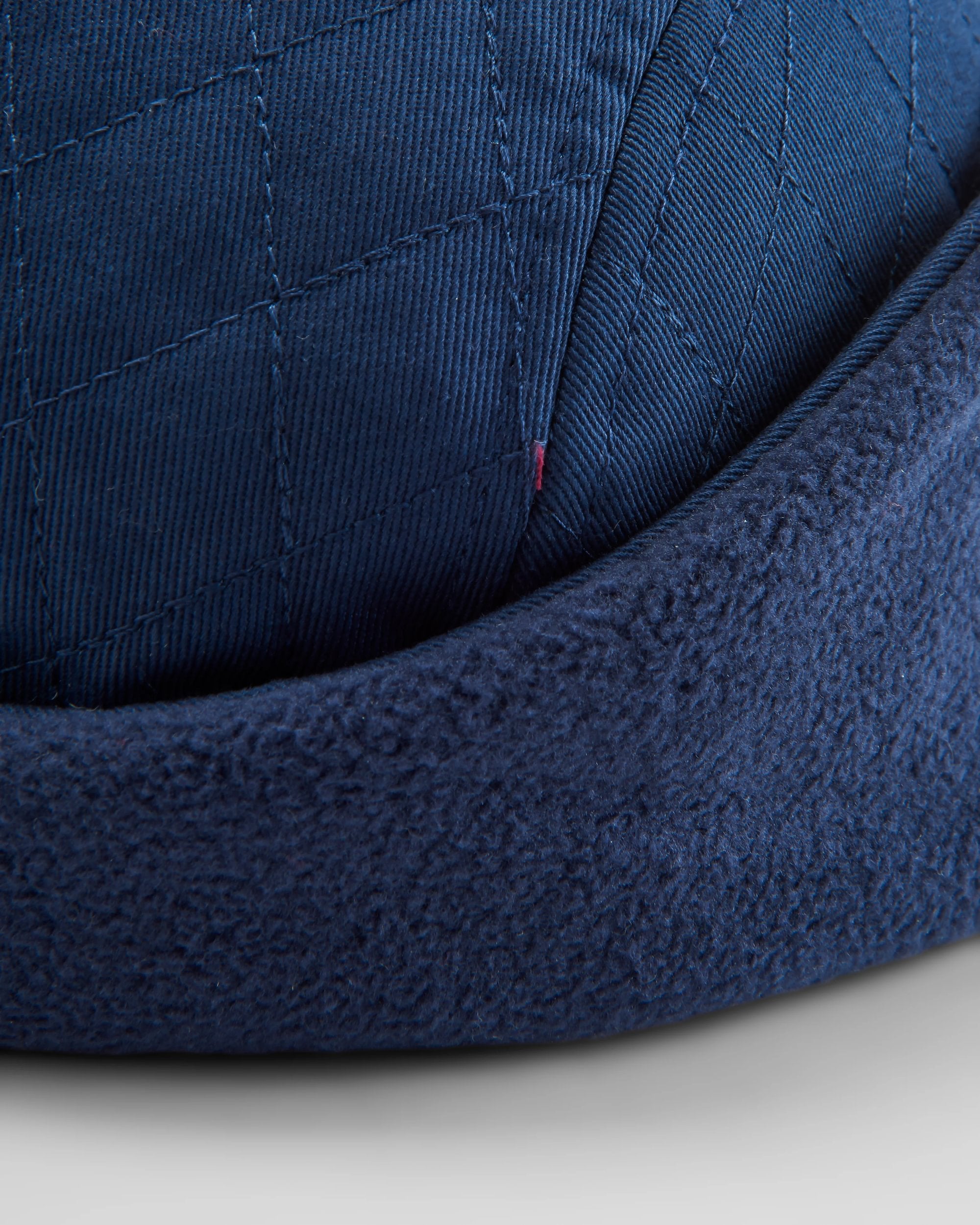 Nightfall Recycled Polar Fleece Lined Hat - Tidal Blue - Flatlay